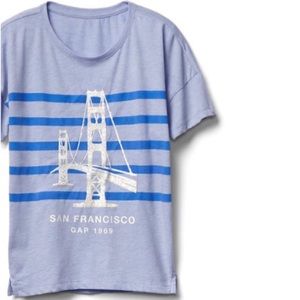 • GAP KIDS • girls city sequin tee [san fran] •